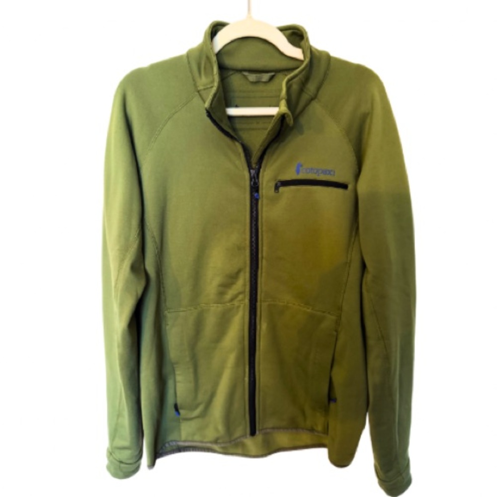 Green Cotopaxi Men’s Full-Zip Fleece Jacket